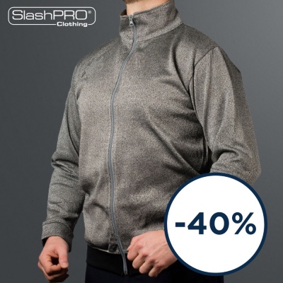 SlashPRO® Slash Resistant Turtleneck Zipped Jacket - Clearance