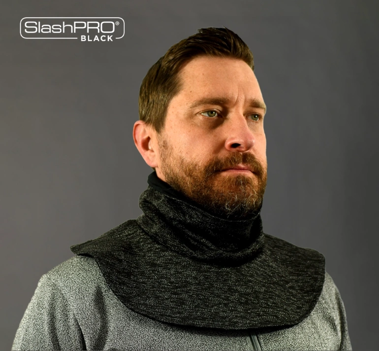 SlashPRO® BLACK Slash Resistant Neck Guard